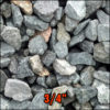 gravel 3/4 inches deliverable
